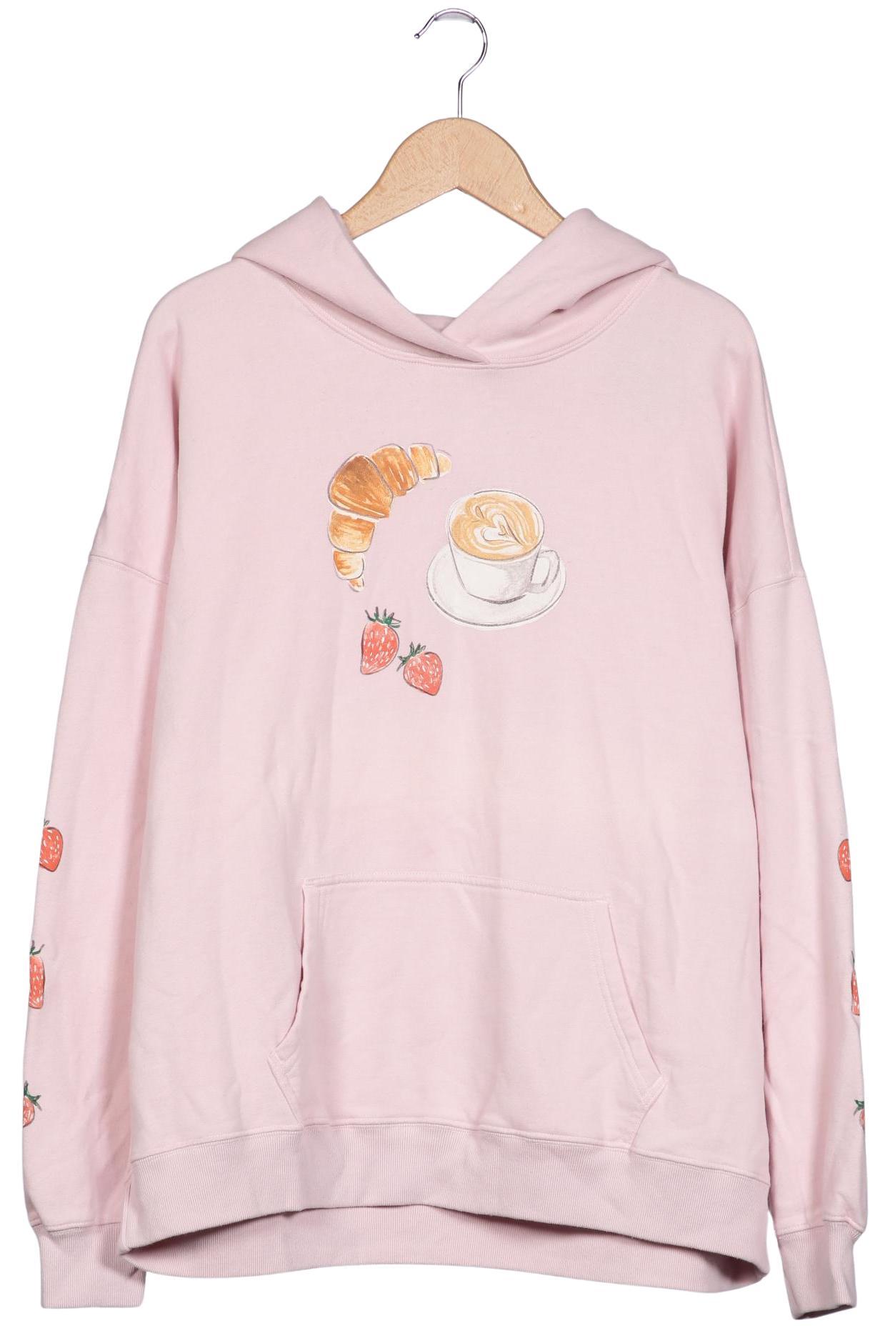 

Hollister Damen Kapuzenpullover, pink, Gr. 44