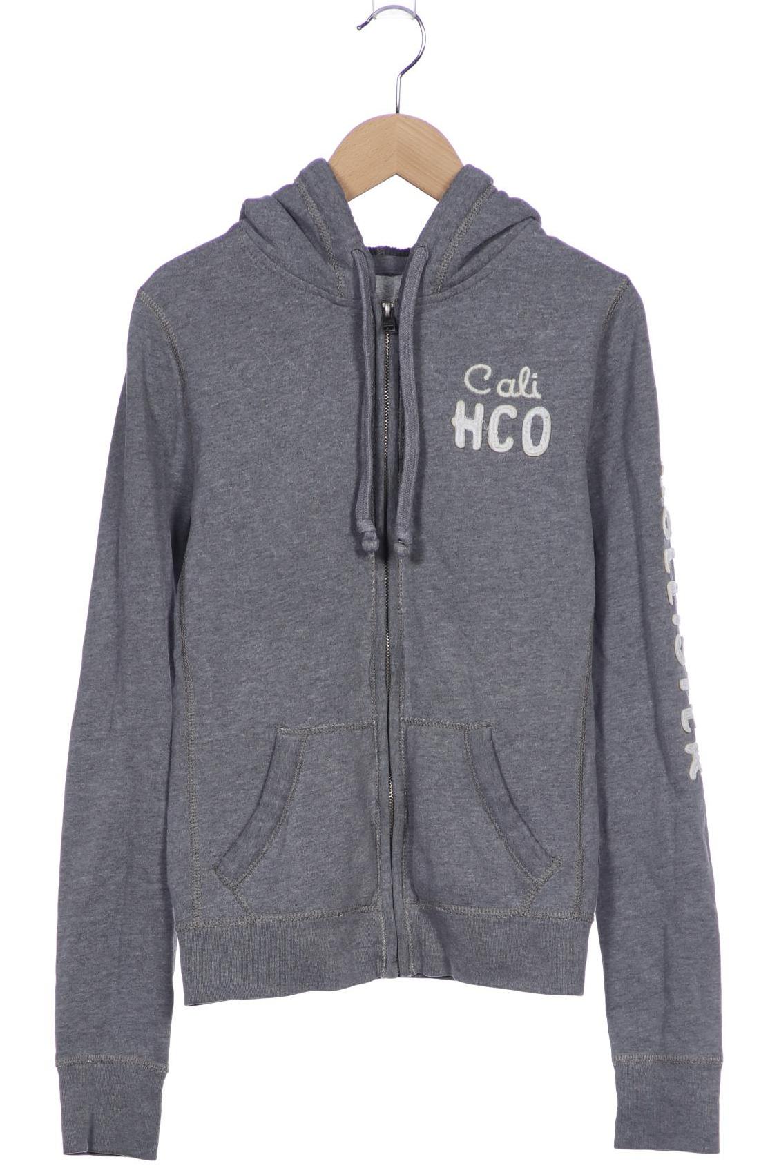 

Hollister Damen Kapuzenpullover, grau, Gr. 36