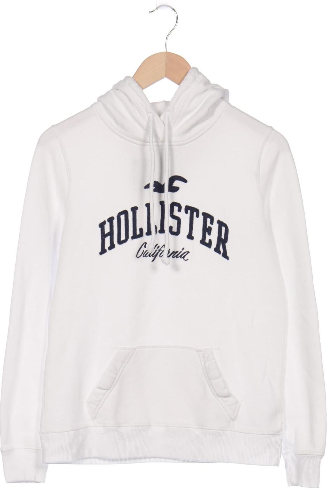 

Hollister Damen Kapuzenpullover, weiß, Gr. 36