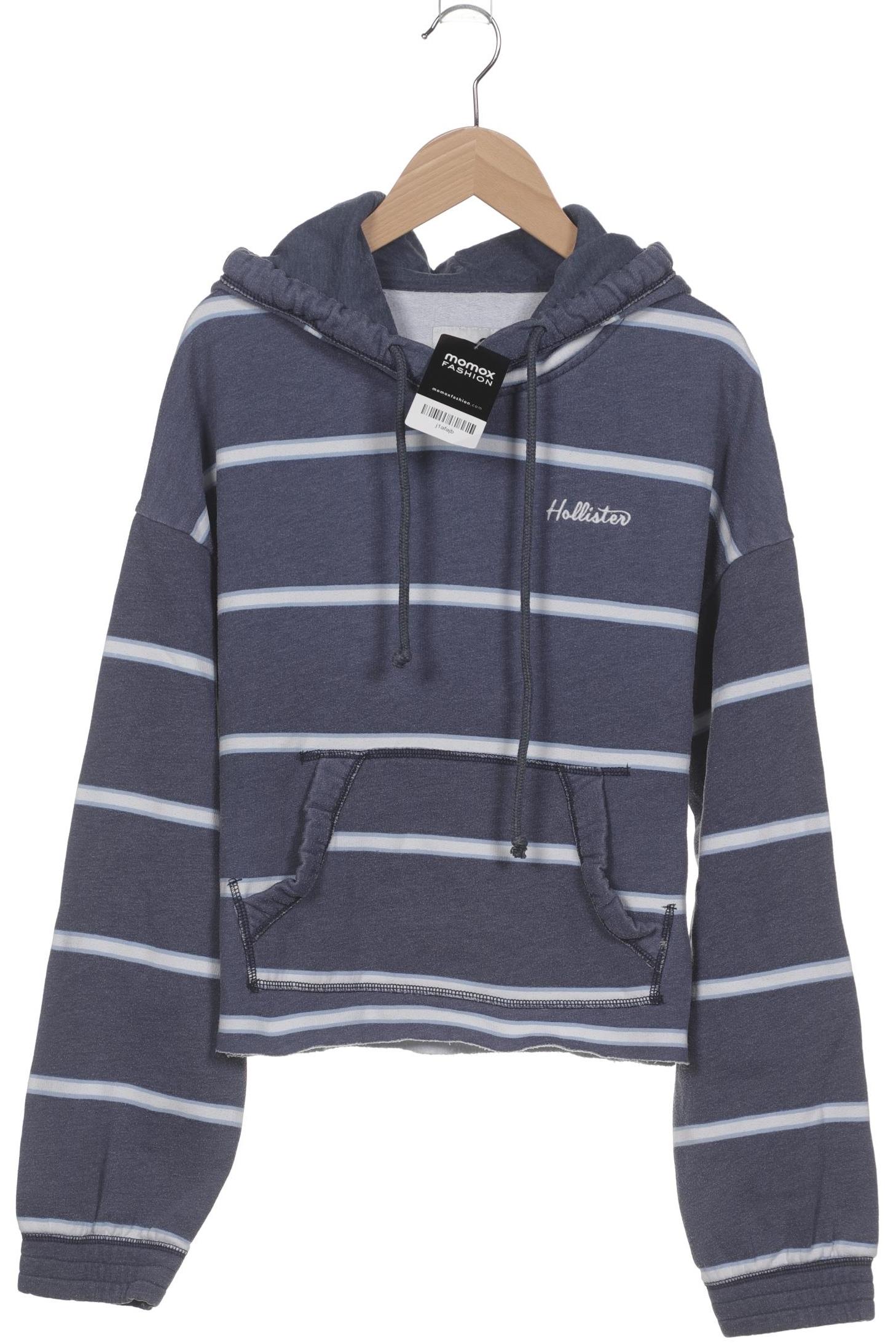 

Hollister Damen Kapuzenpullover, blau, Gr. 36