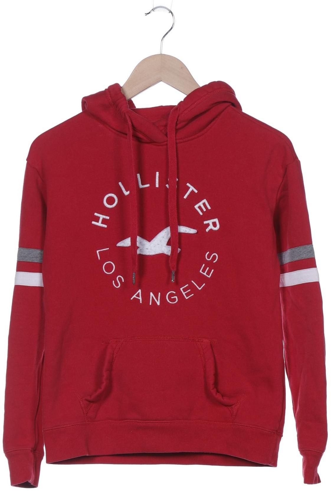 

Hollister Damen Kapuzenpullover, rot, Gr. 34