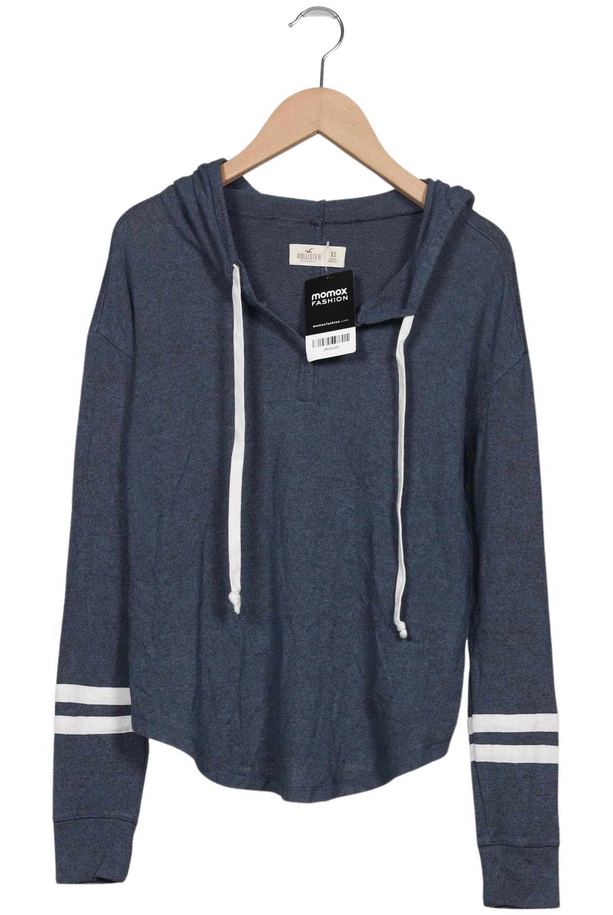 

Hollister Damen Kapuzenpullover, marineblau, Gr. 34