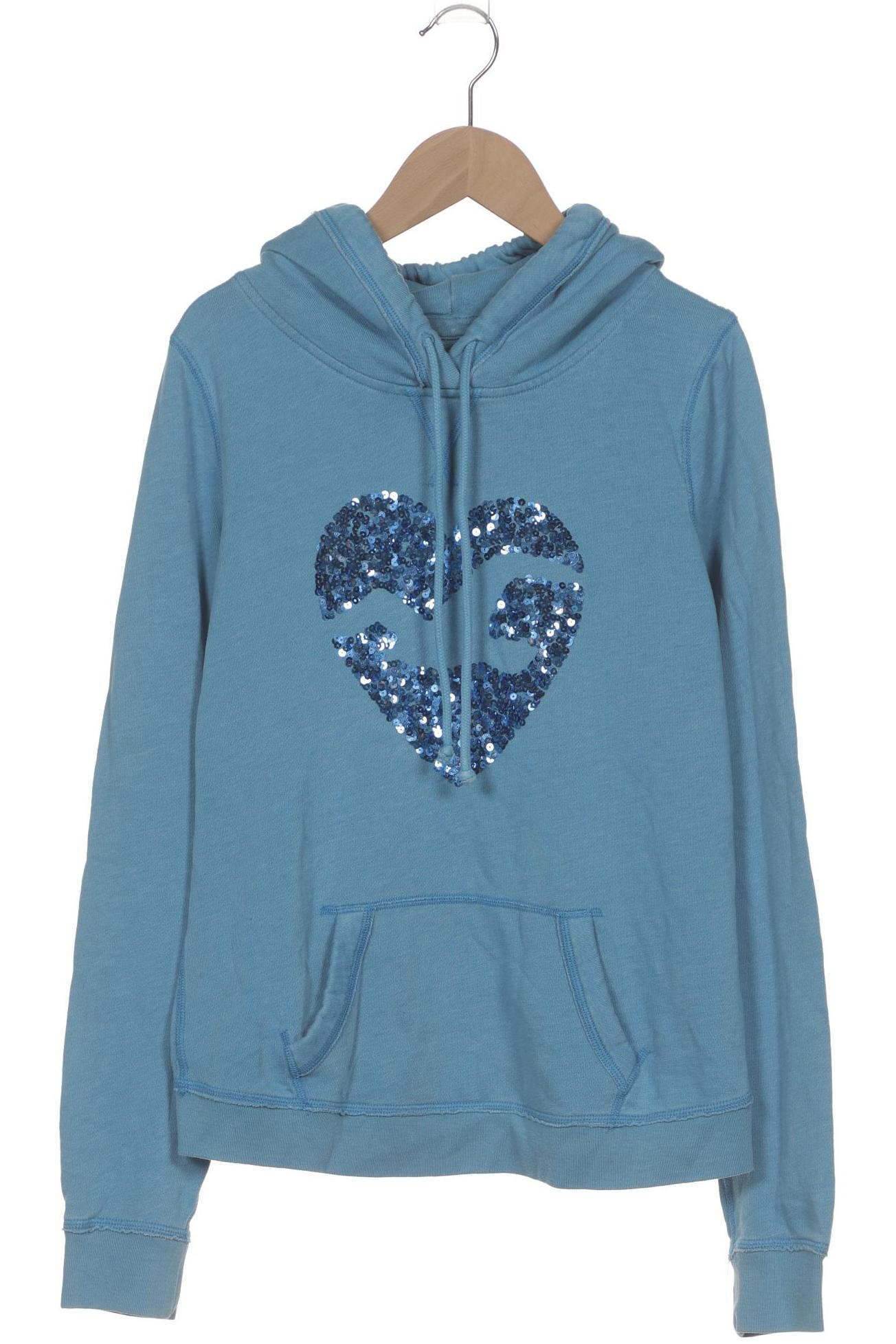 

Hollister Damen Kapuzenpullover, blau, Gr. 42