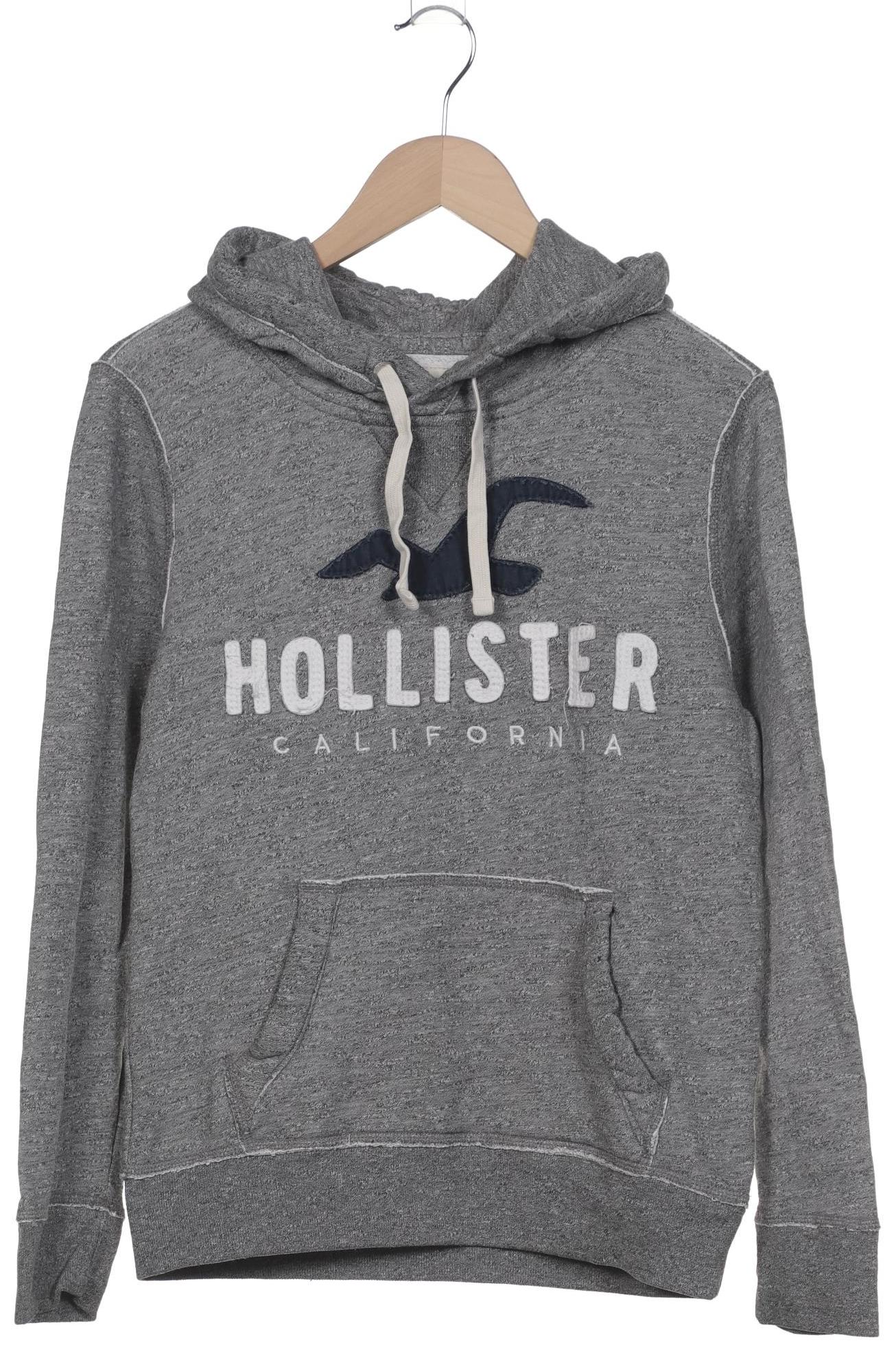 

Hollister Damen Kapuzenpullover, grau, Gr. 34