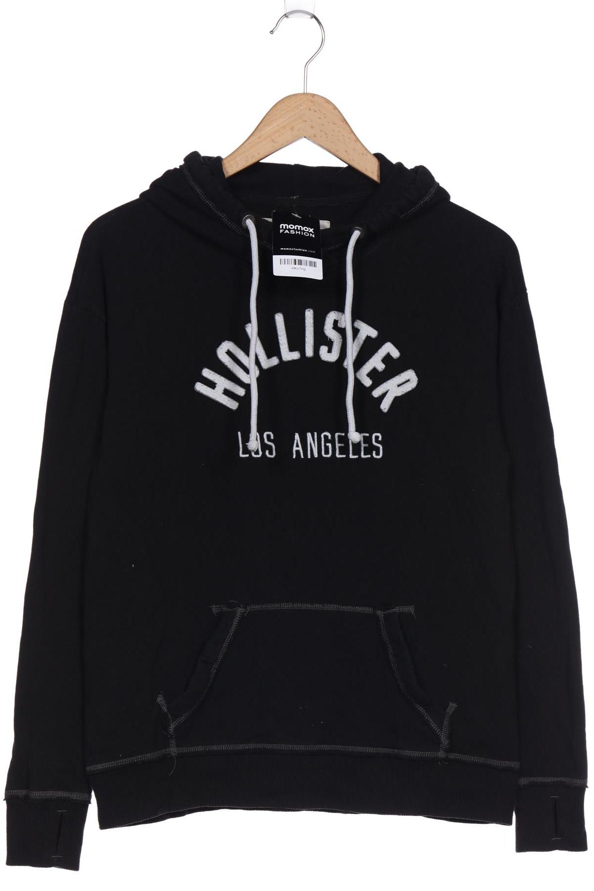 

Hollister Damen Kapuzenpullover, schwarz