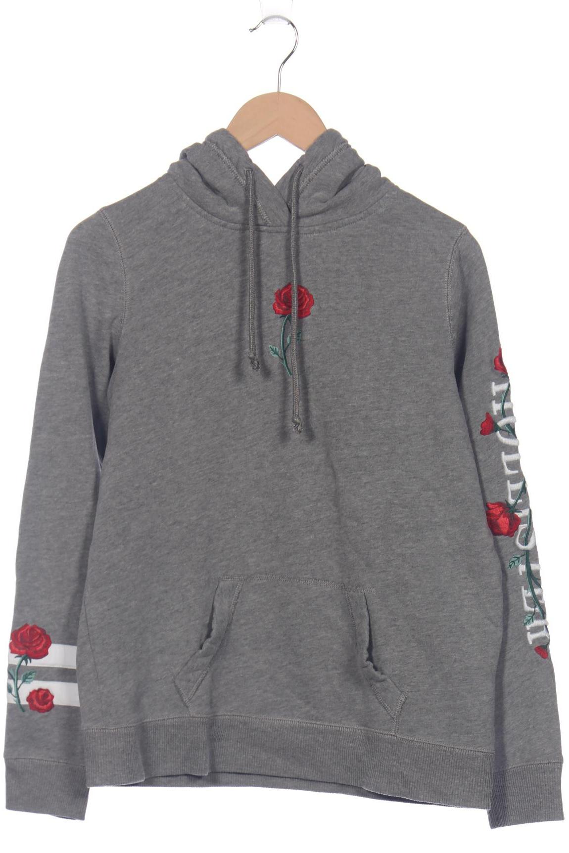 

Hollister Damen Kapuzenpullover, grau, Gr. 38