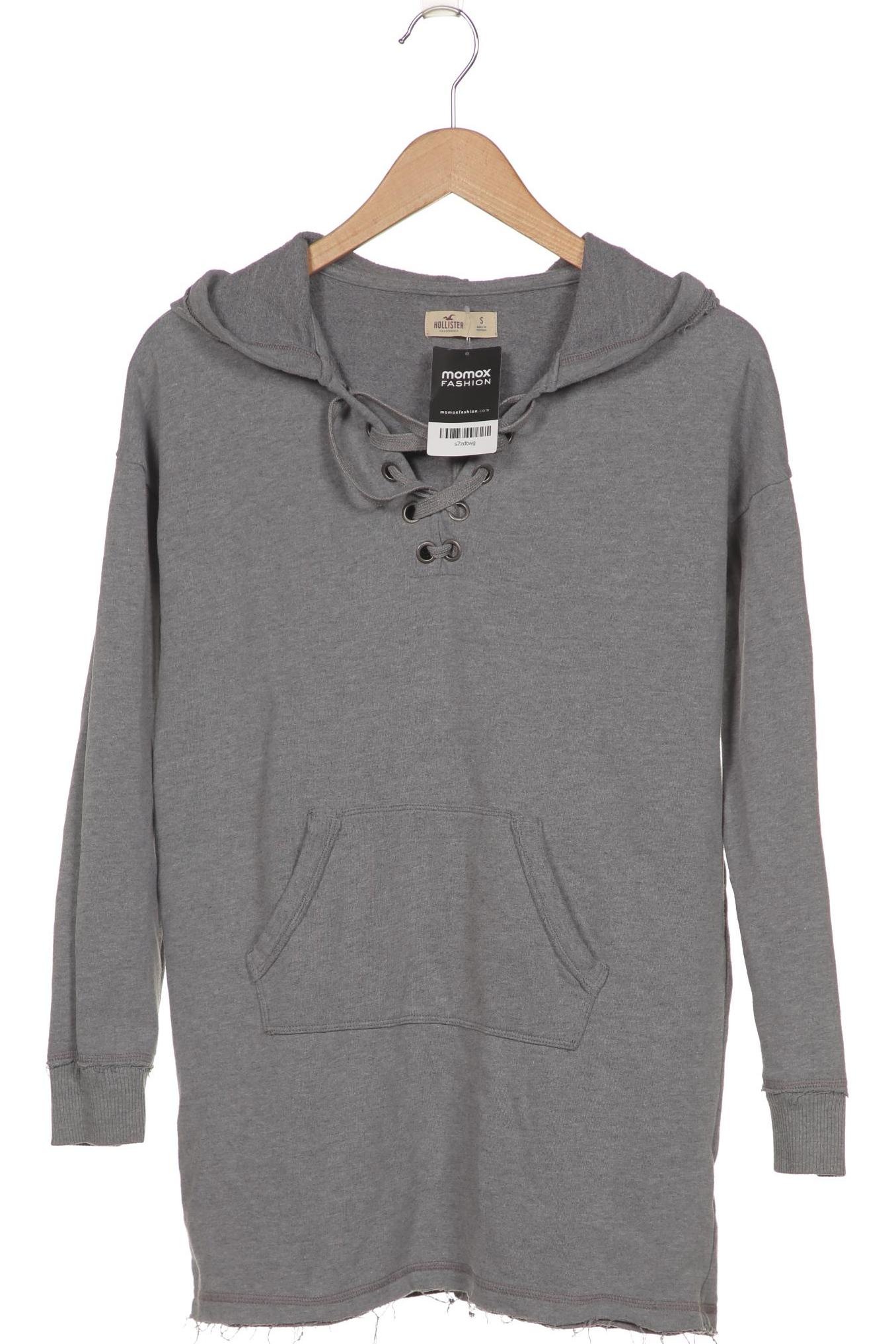 

Hollister Damen Kapuzenpullover, grau, Gr. 36