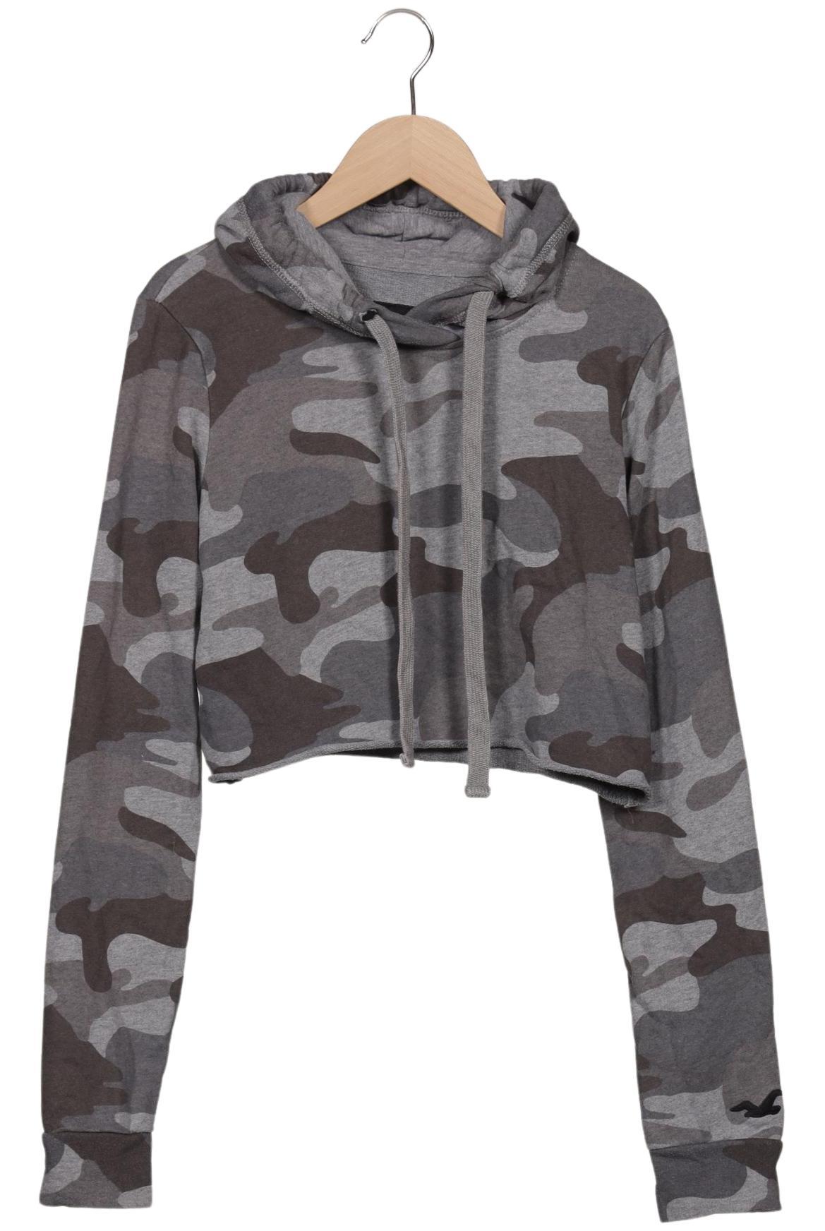 

Hollister Damen Kapuzenpullover, grau, Gr. 34