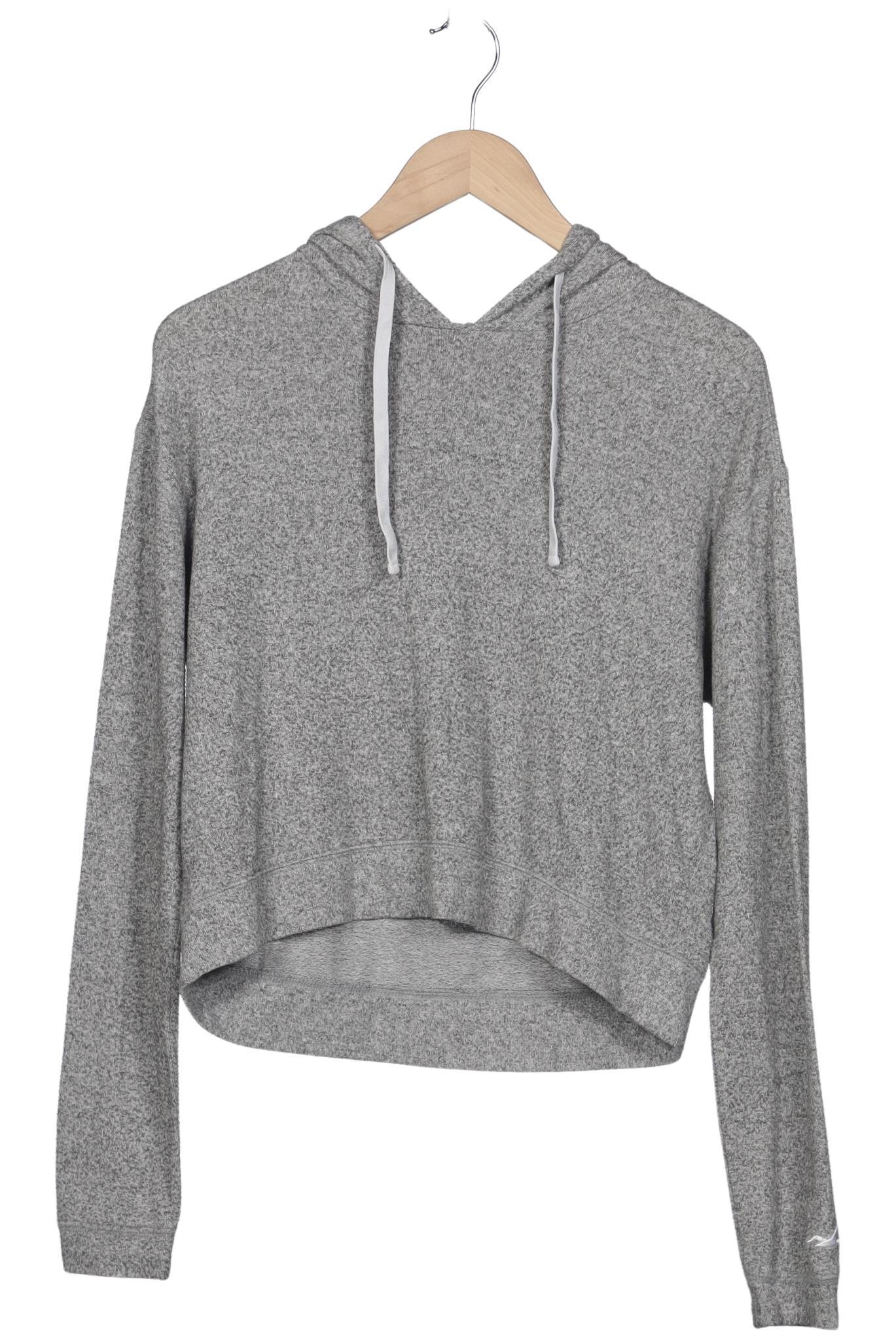 

Hollister Damen Kapuzenpullover, grau, Gr. 36