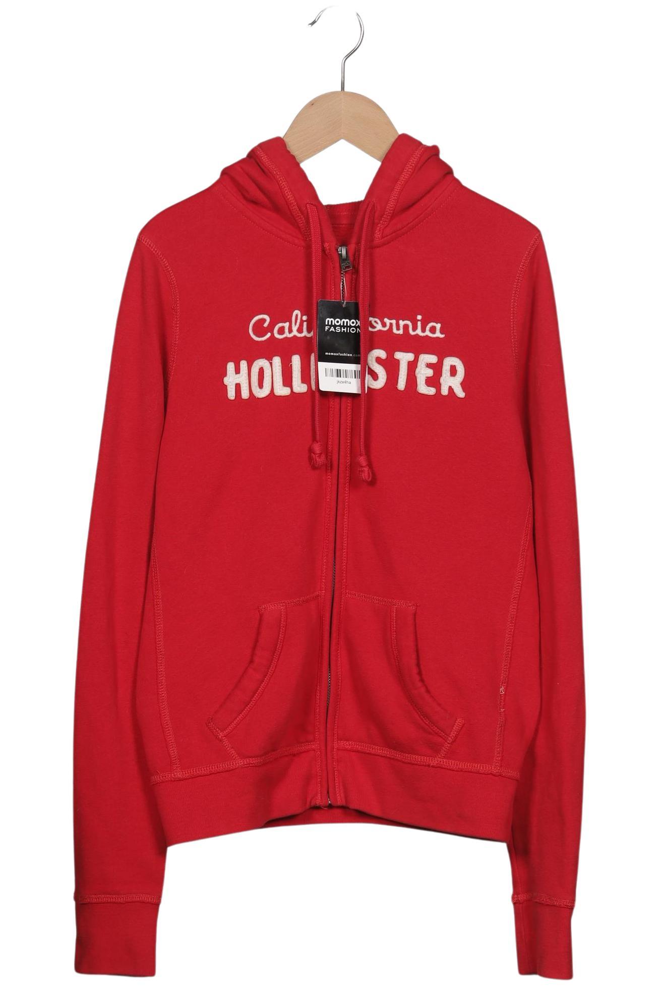 

Hollister Damen Kapuzenpullover, rot, Gr. 38