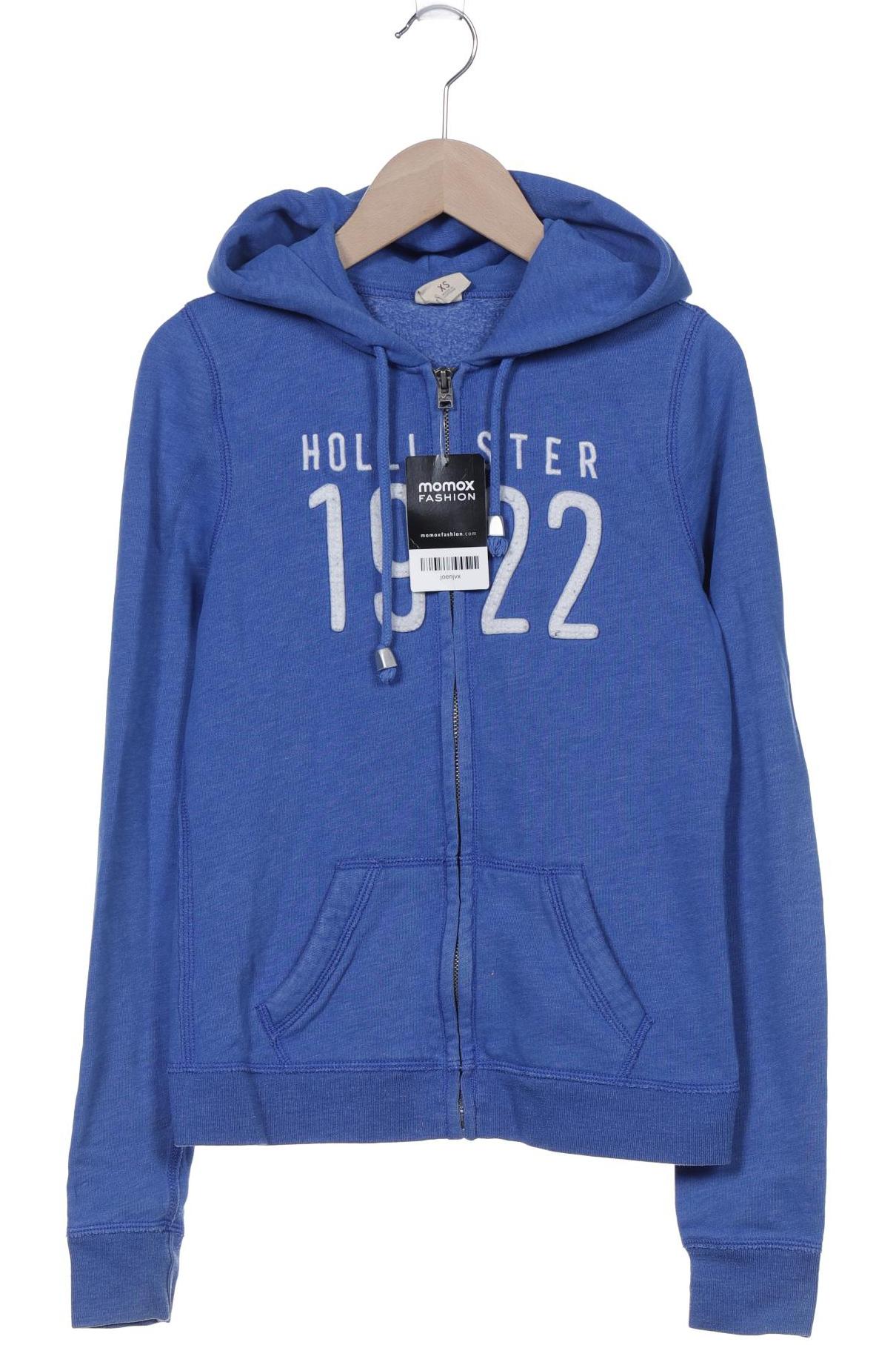 

Hollister Damen Kapuzenpullover, blau, Gr. 36