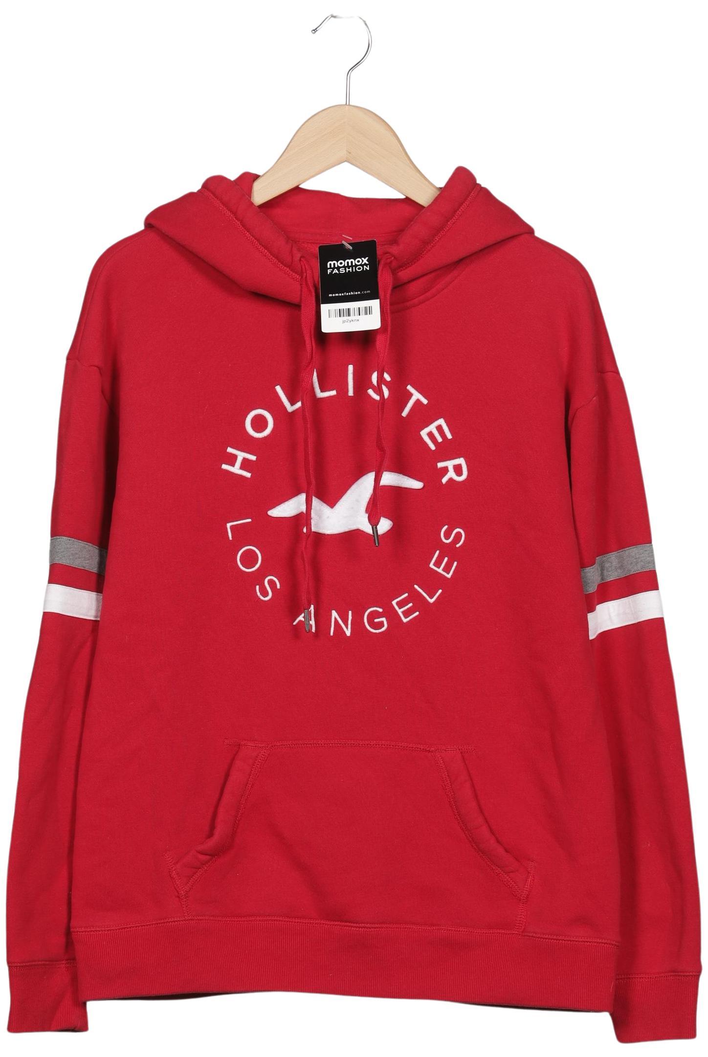 

Hollister Damen Kapuzenpullover, rot, Gr. 38