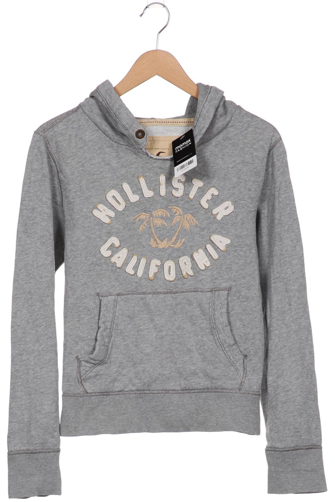 

Hollister Damen Kapuzenpullover, grau