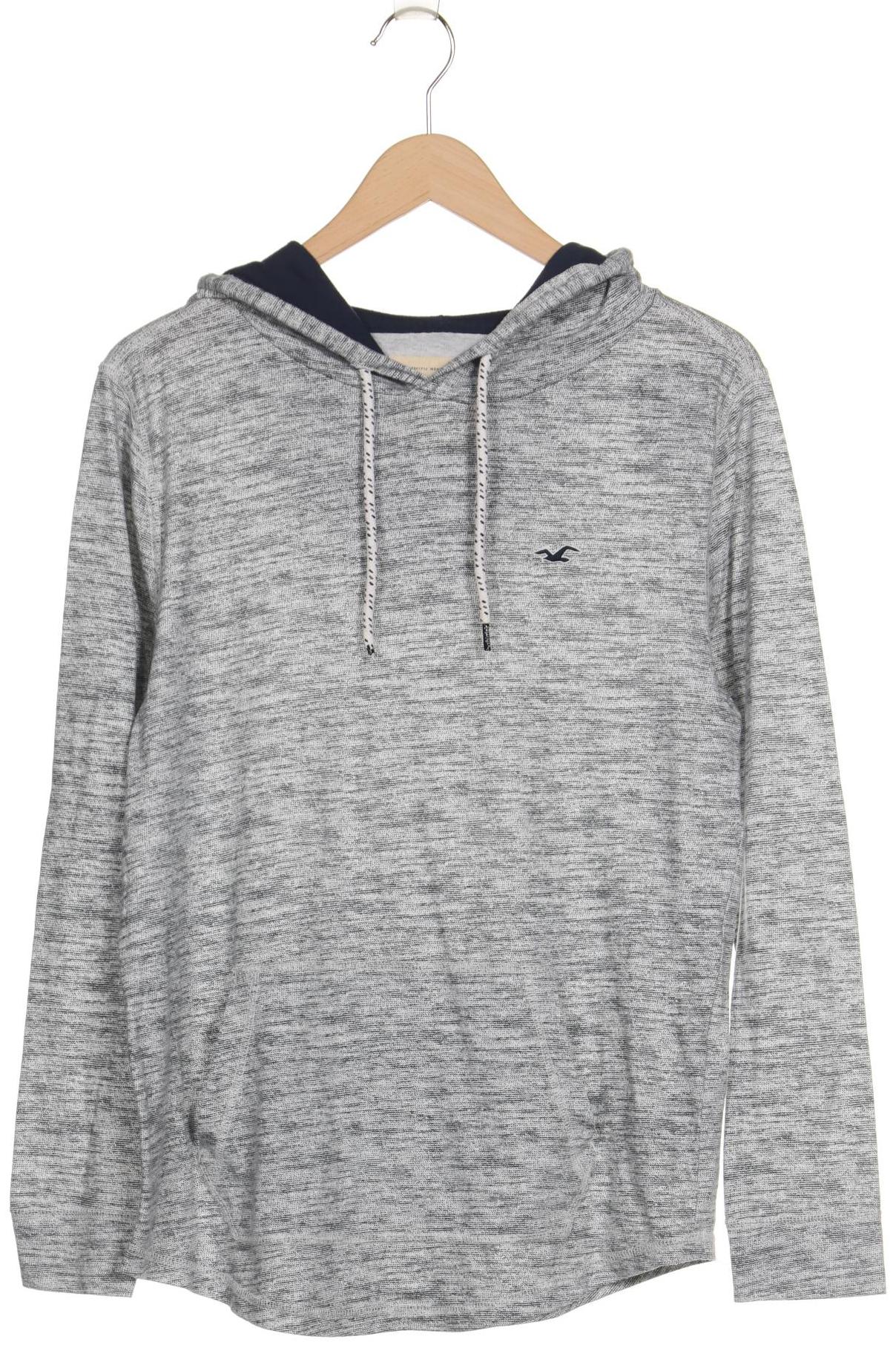 

Hollister Damen Kapuzenpullover, grau, Gr. 36