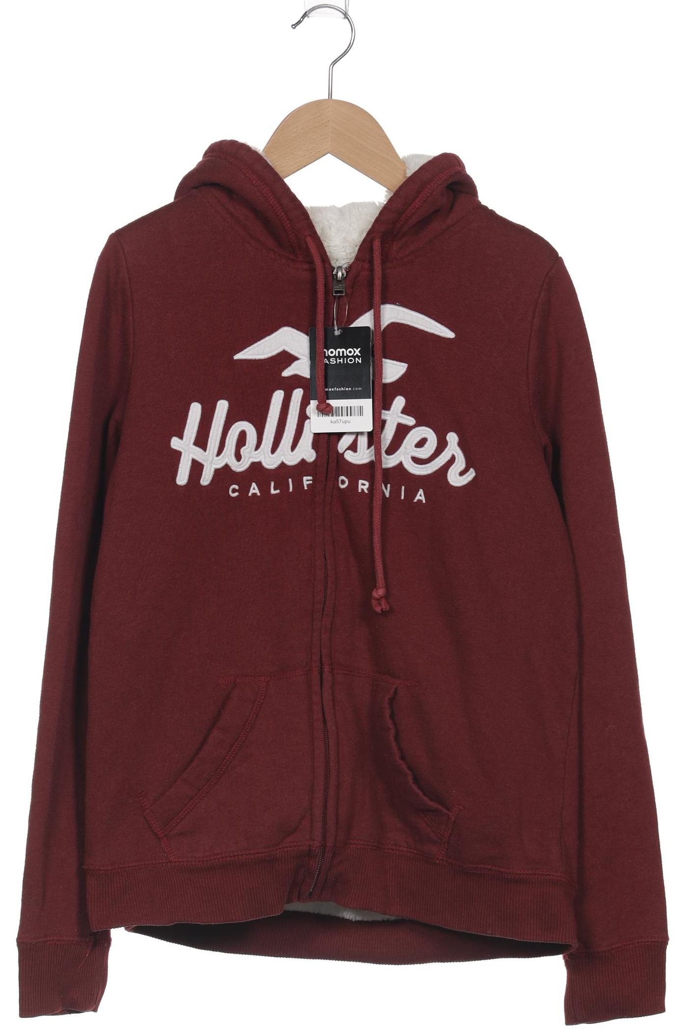 

Hollister Damen Kapuzenpullover, bordeaux, Gr. 36