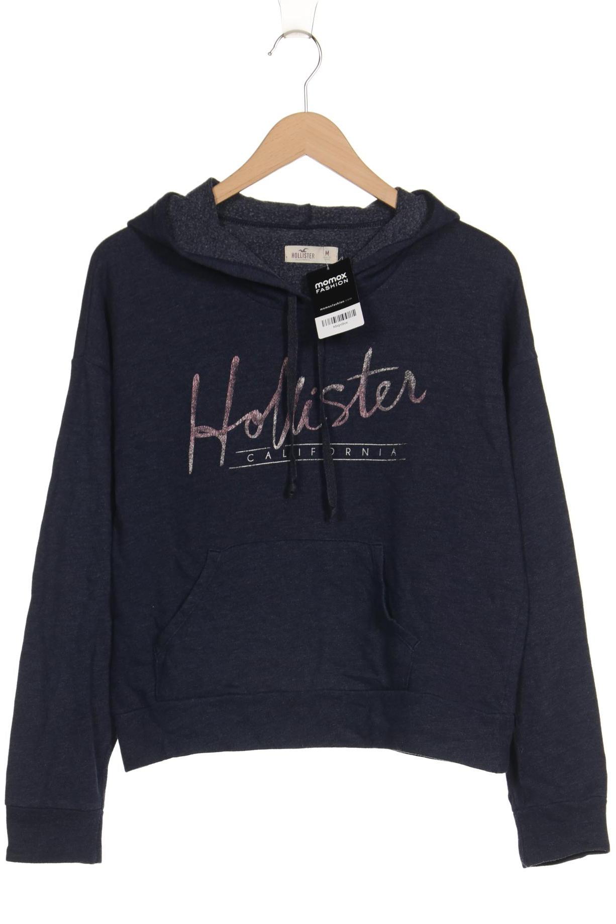 

Hollister Damen Kapuzenpullover, blau, Gr. 38