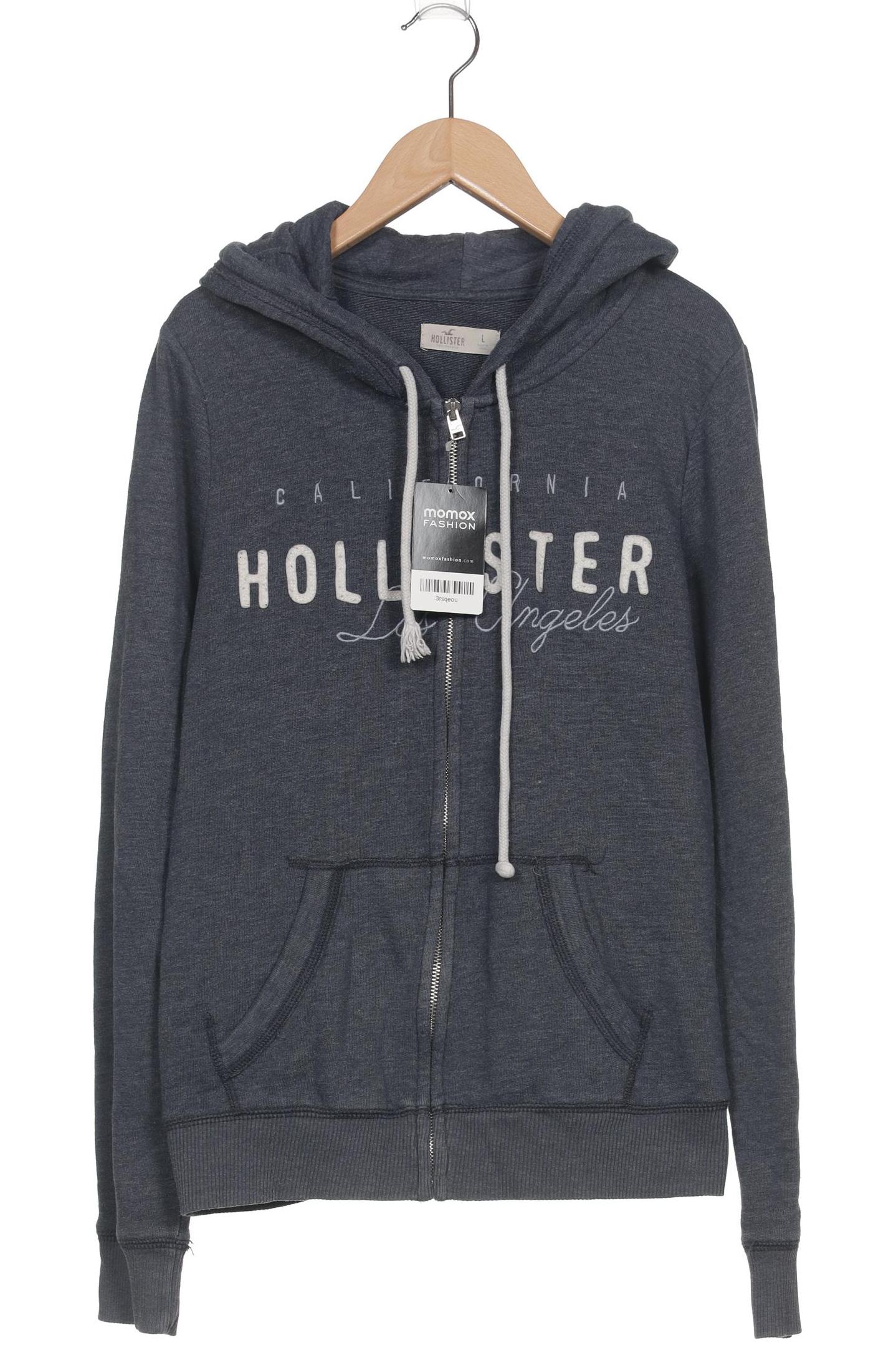 

Hollister Damen Kapuzenpullover, grau, Gr. 42