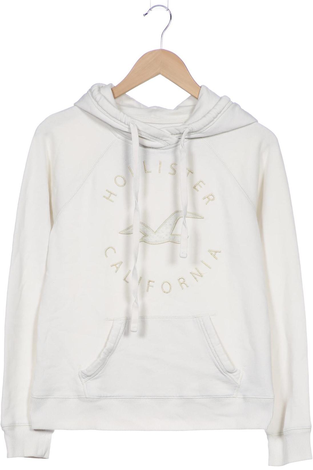 

Hollister Damen Kapuzenpullover, cremeweiß, Gr. 38