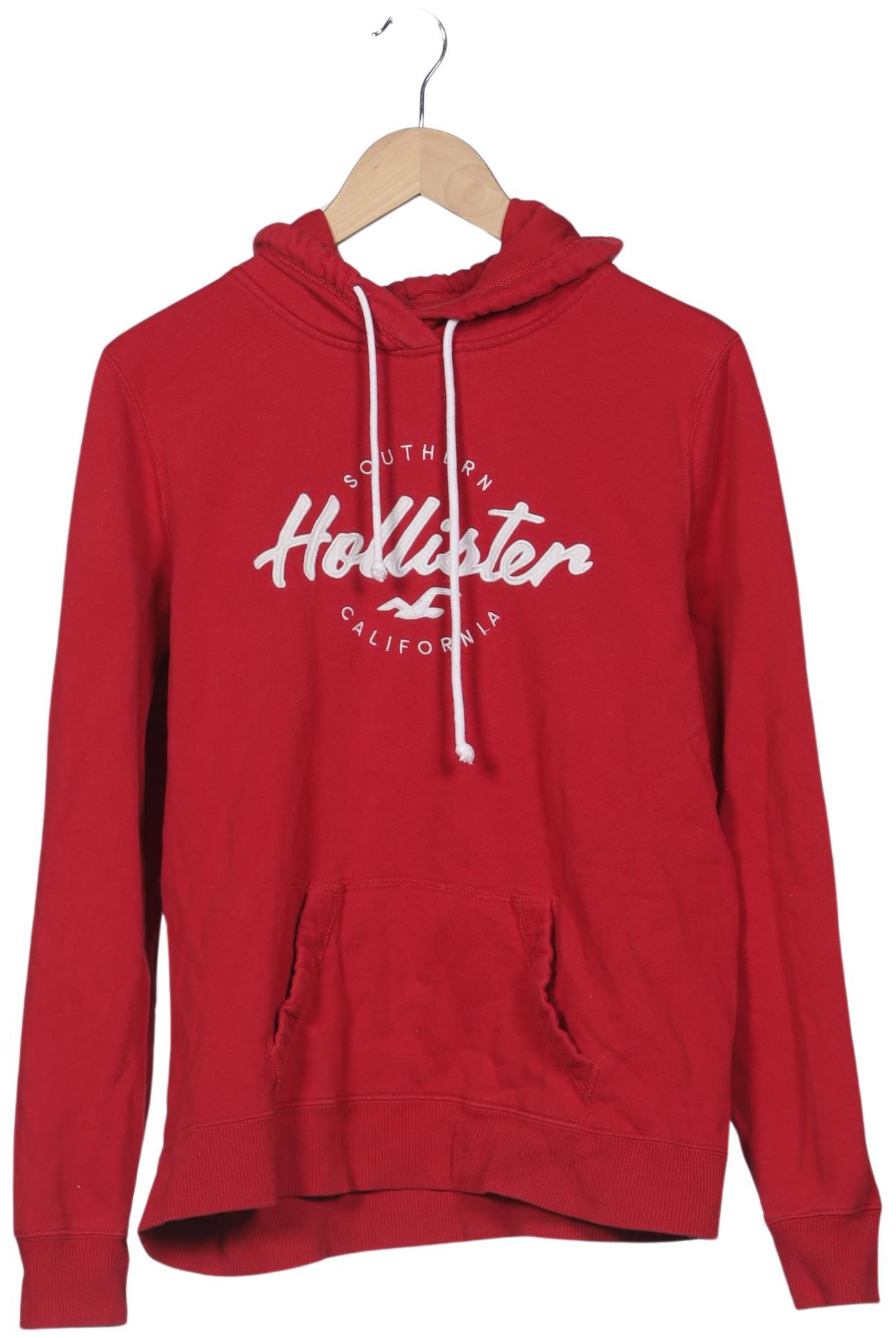 

Hollister Damen Kapuzenpullover, rot, Gr. 44