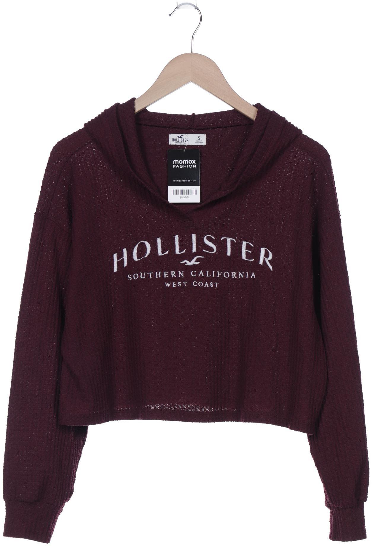 

Hollister Damen Kapuzenpullover, bordeaux, Gr. 36