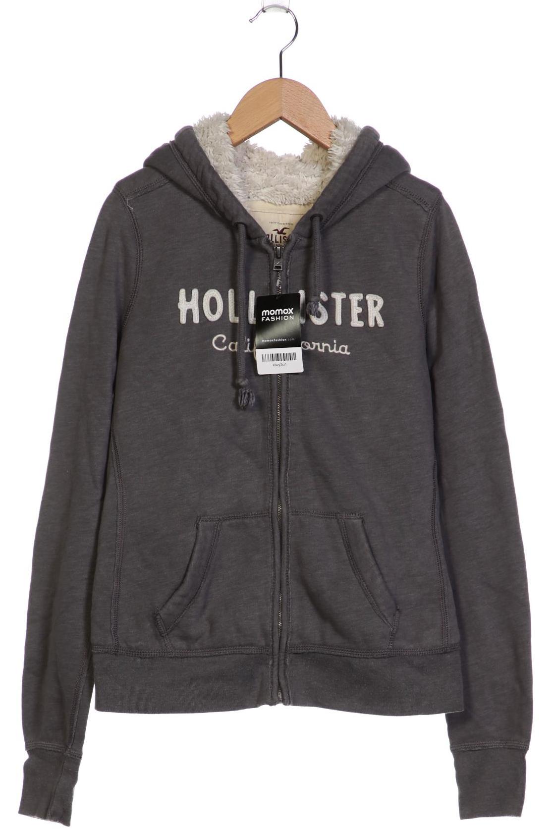 

Hollister Damen Kapuzenpullover, grau, Gr. 38