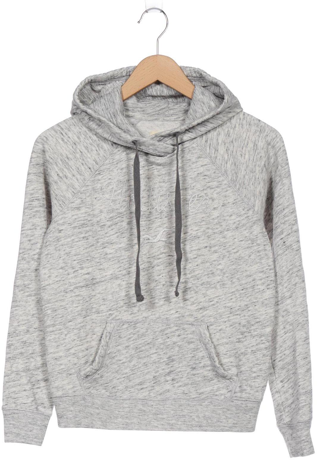 

Hollister Damen Kapuzenpullover, grau, Gr. 36