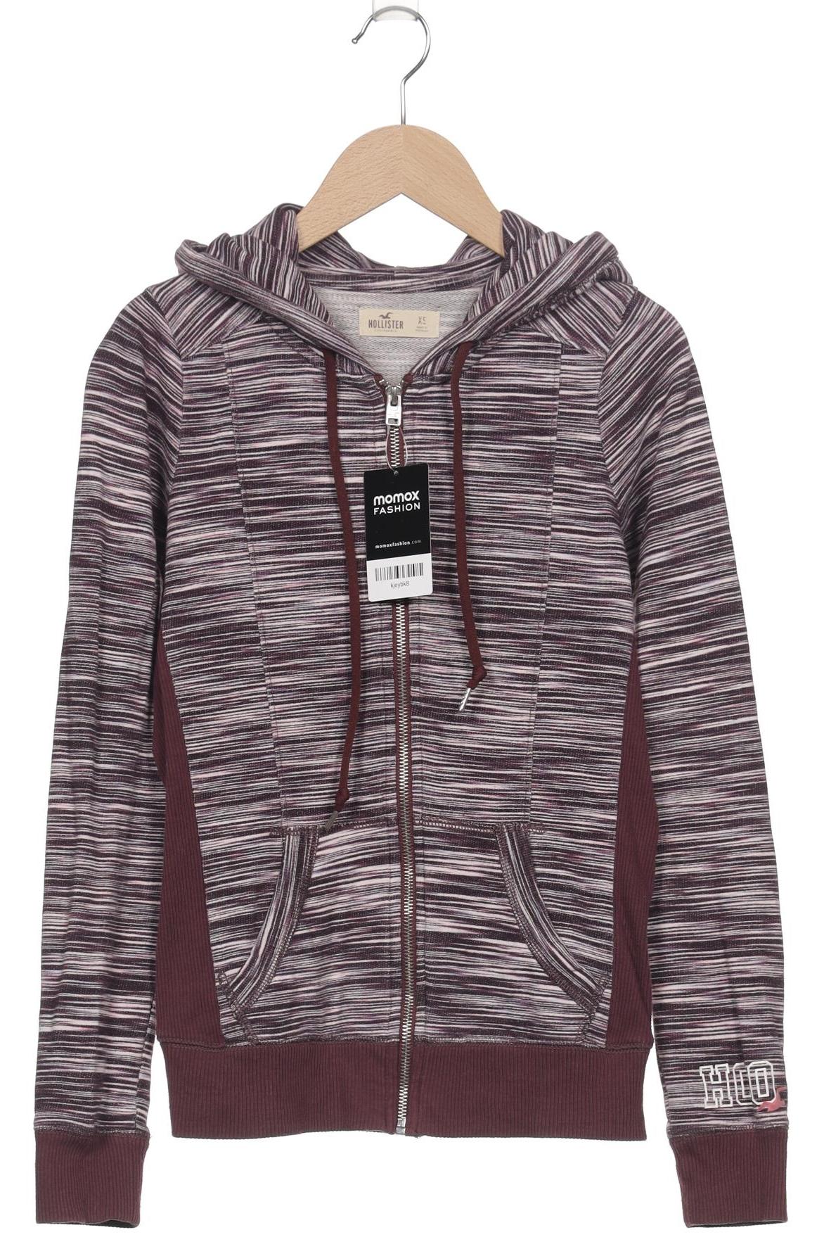 

Hollister Damen Kapuzenpullover, bordeaux, Gr. 34