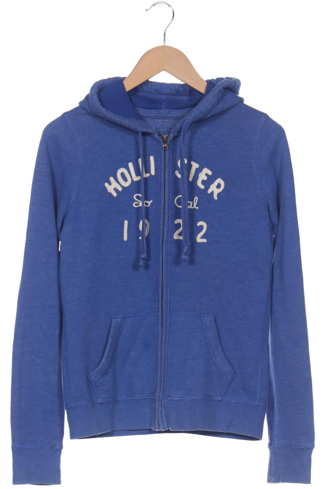 

Hollister Damen Kapuzenpullover, blau, Gr. 42