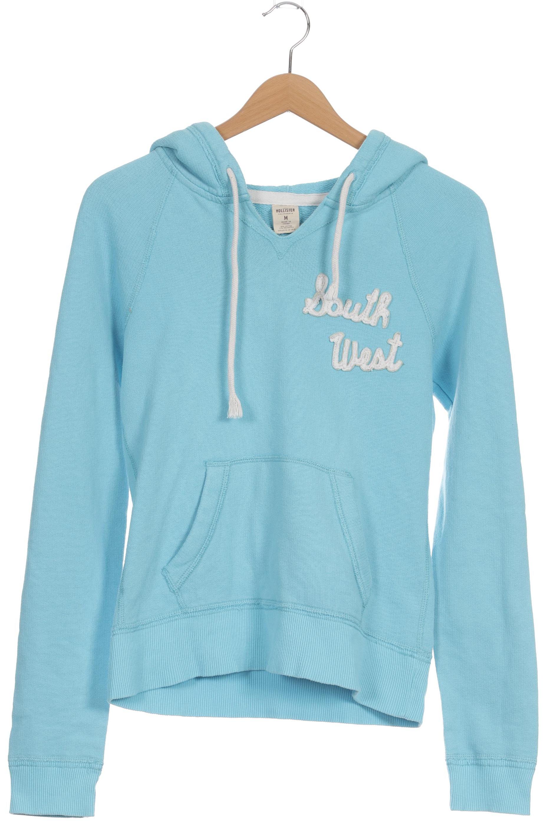 

Hollister Damen Kapuzenpullover, blau, Gr. 38