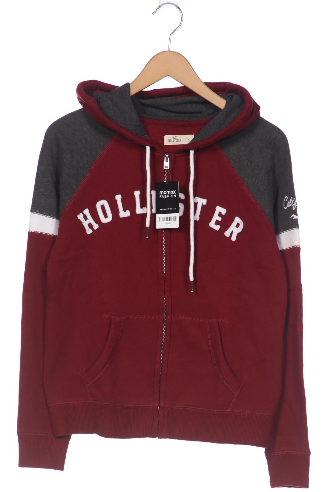 

Hollister Damen Kapuzenpullover, bordeaux, Gr. 42