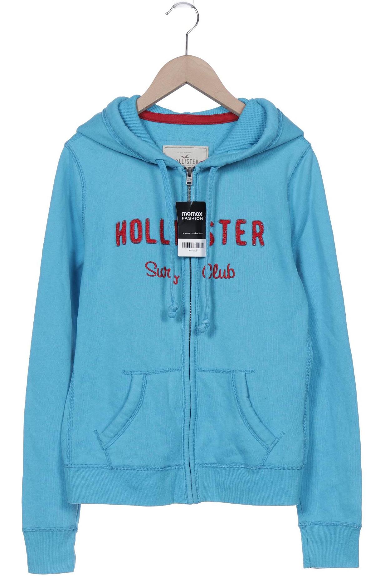 

Hollister Damen Kapuzenpullover, blau, Gr. 42