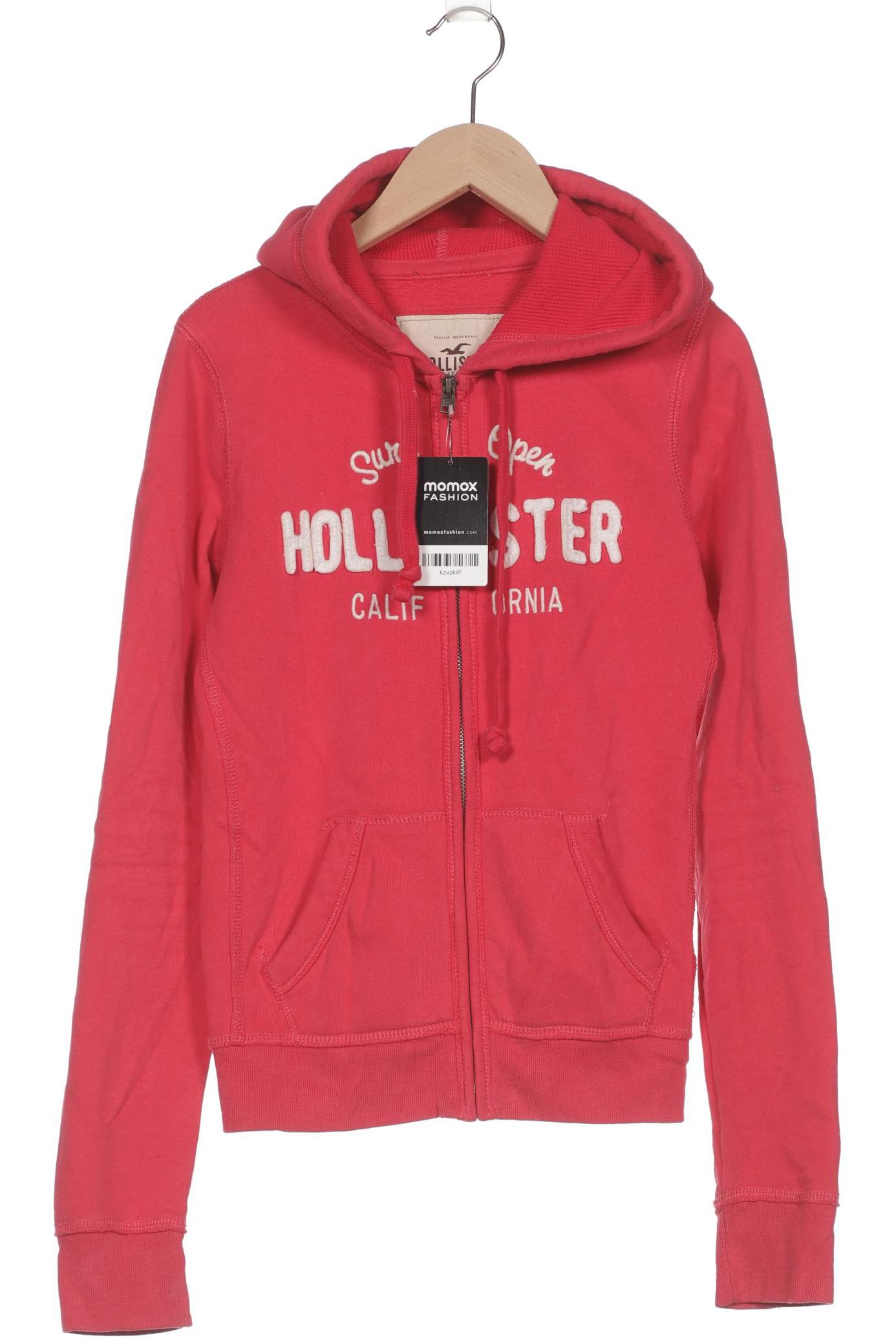 

Hollister Damen Kapuzenpullover, rot, Gr. 36