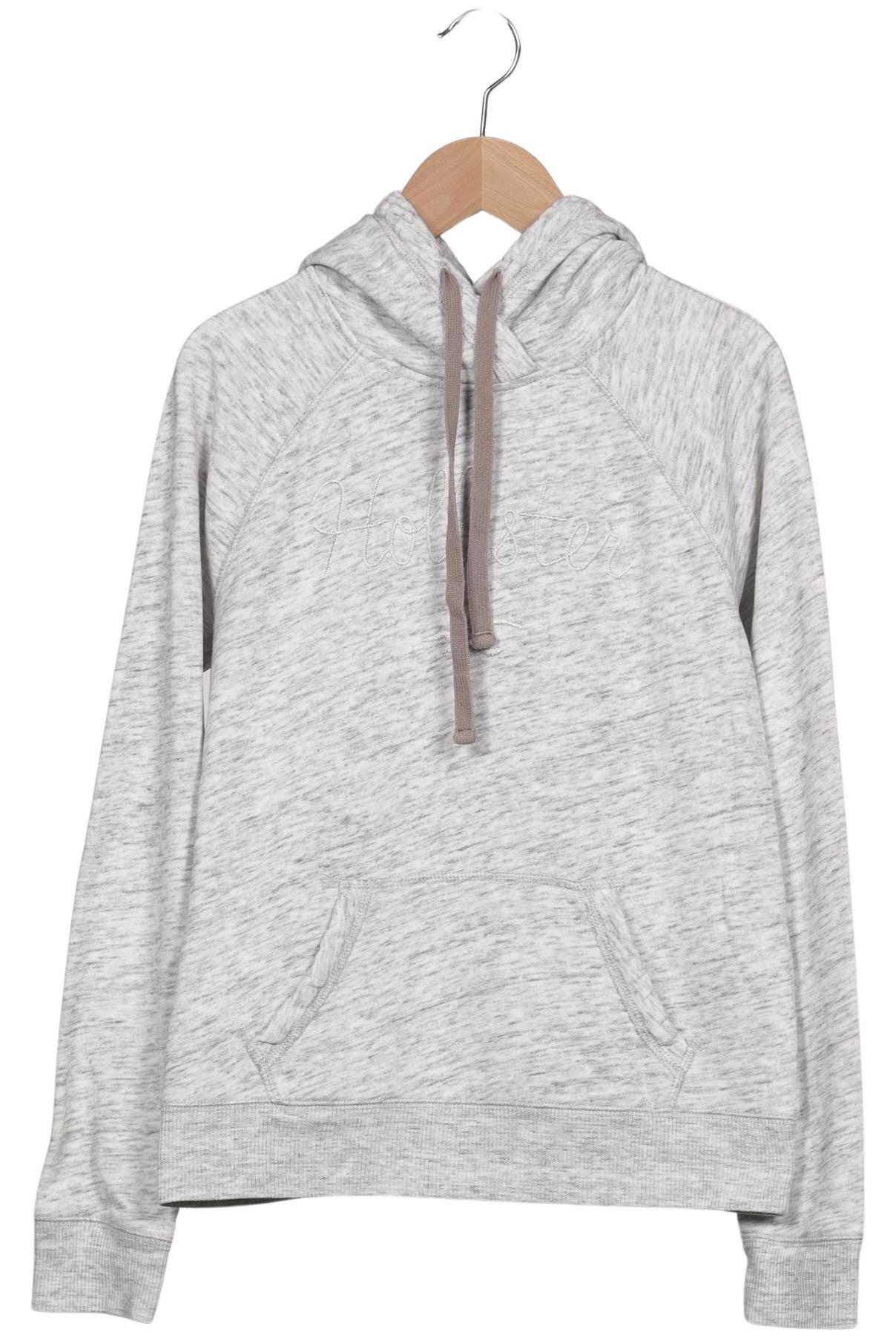 

Hollister Damen Kapuzenpullover, grau, Gr. 36