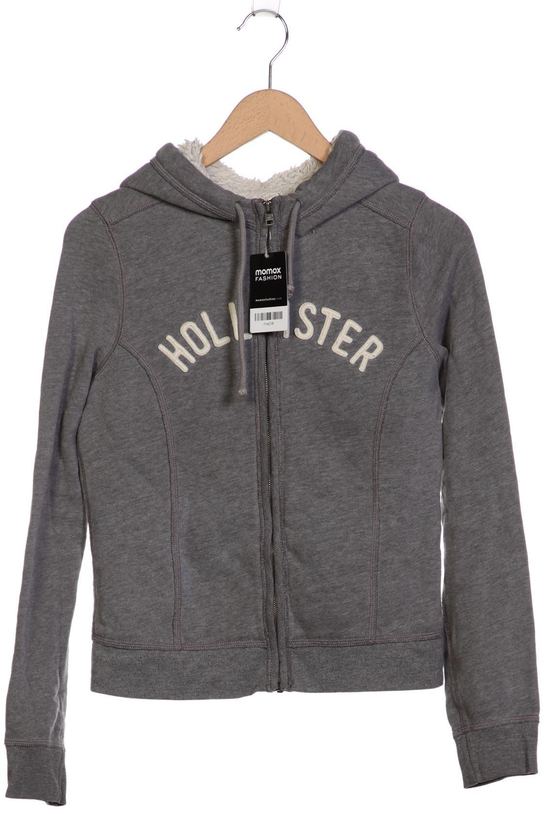 

Hollister Damen Kapuzenpullover, grau, Gr. 42