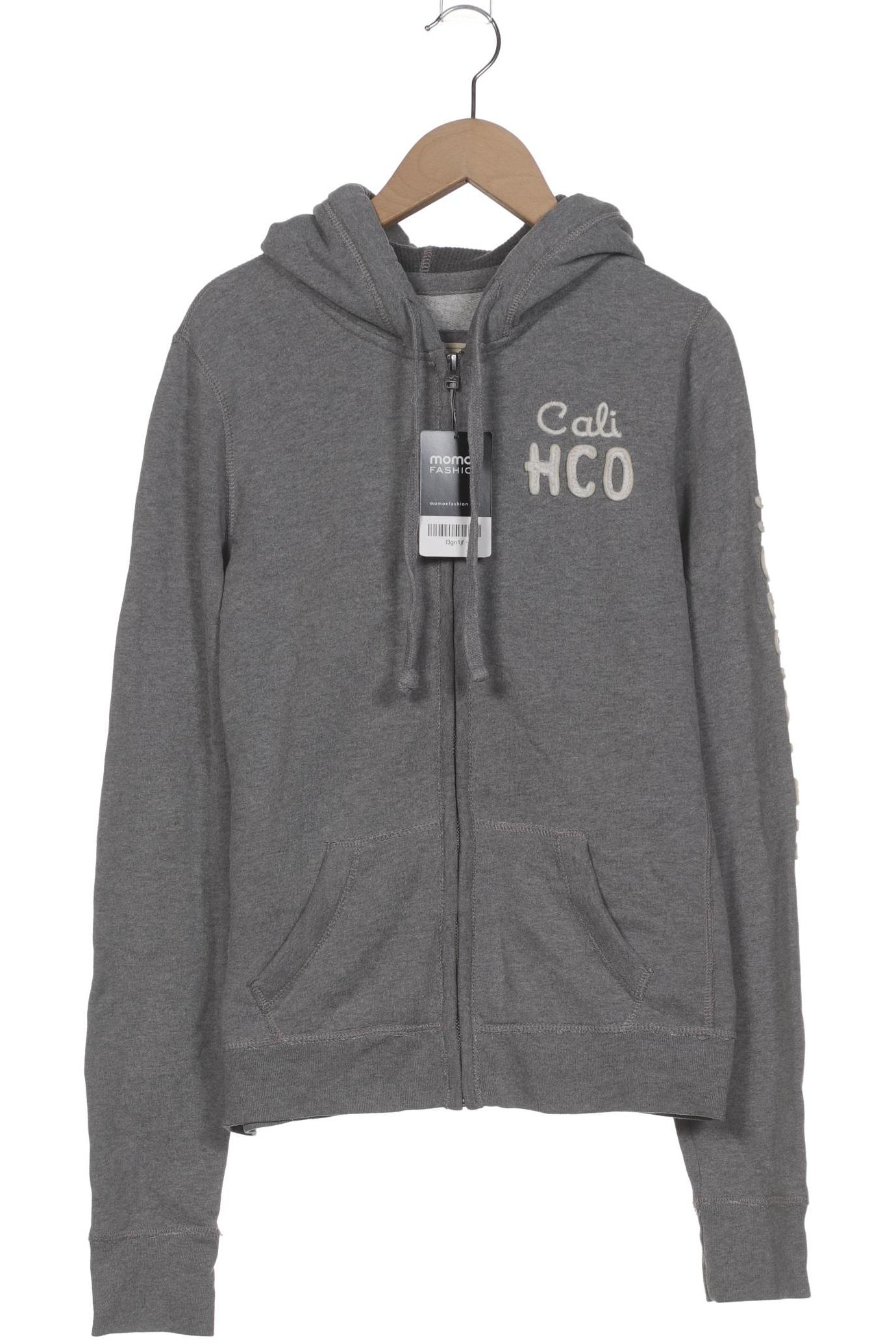 

Hollister Damen Kapuzenpullover, grau, Gr. 38