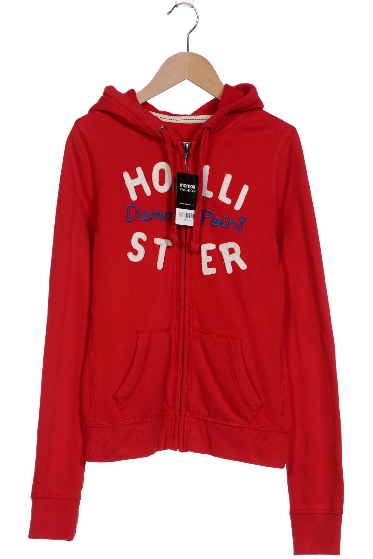 

Hollister Damen Kapuzenpullover, rot, Gr. 38