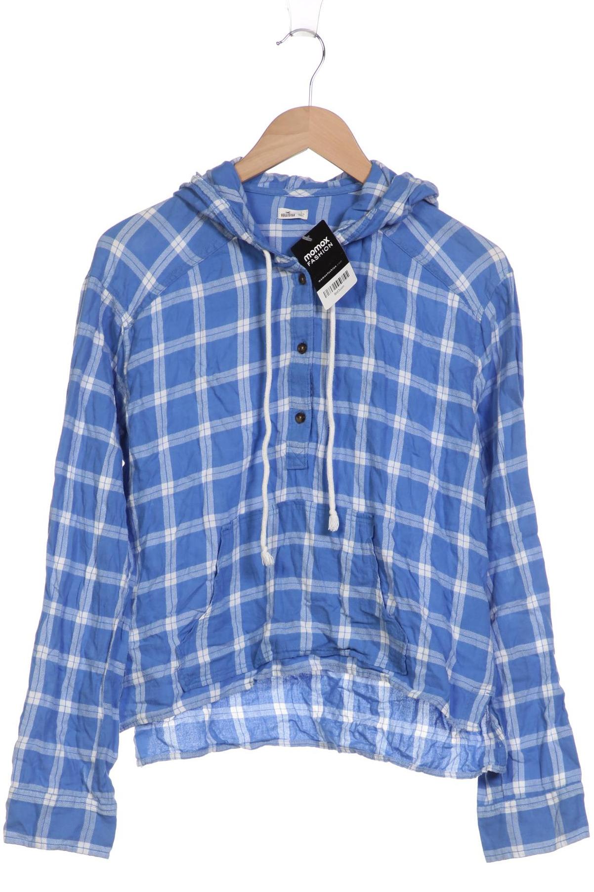 

Hollister Damen Kapuzenpullover, blau, Gr. 42