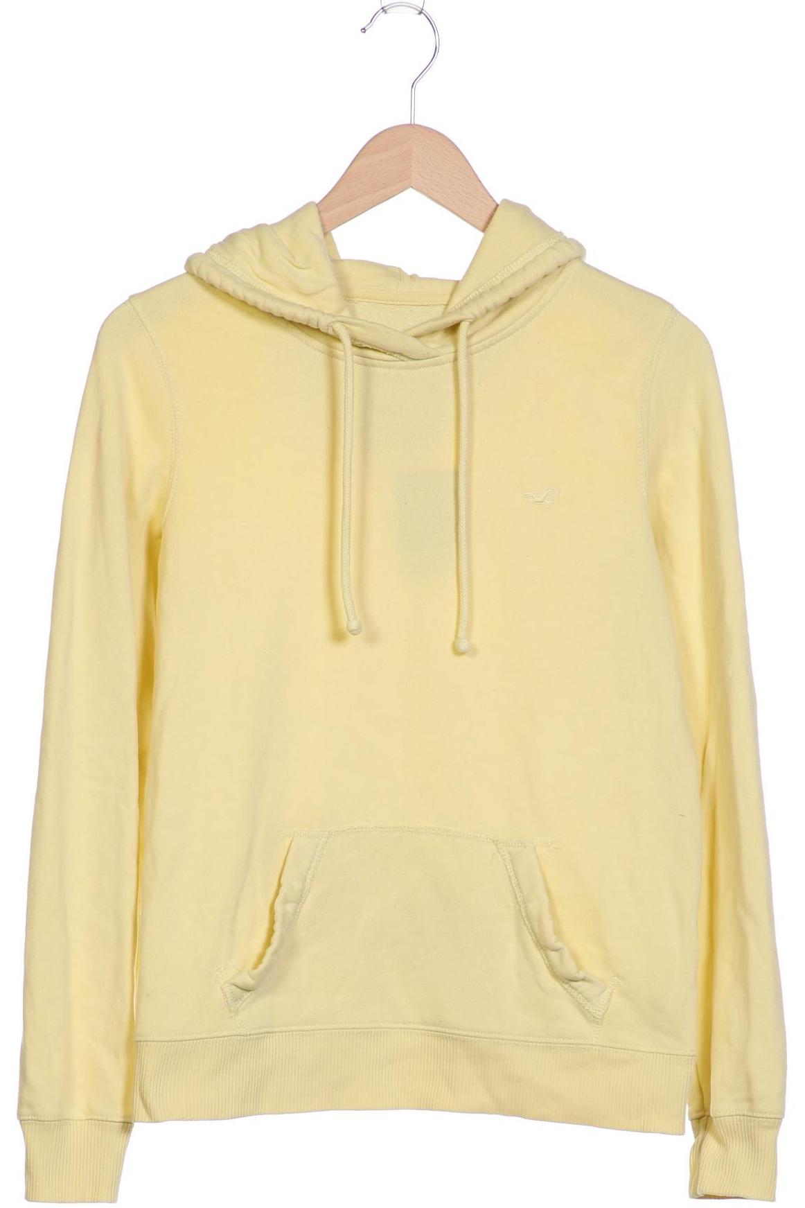 

Hollister Damen Kapuzenpullover, gelb