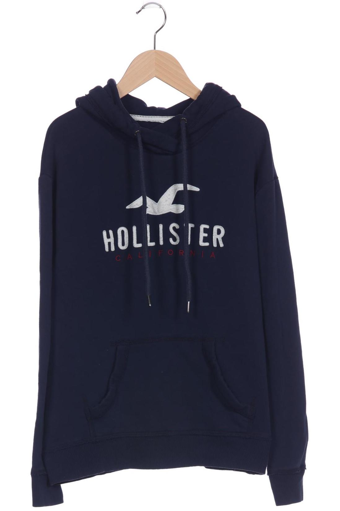 

Hollister Damen Kapuzenpullover, blau, Gr. 36
