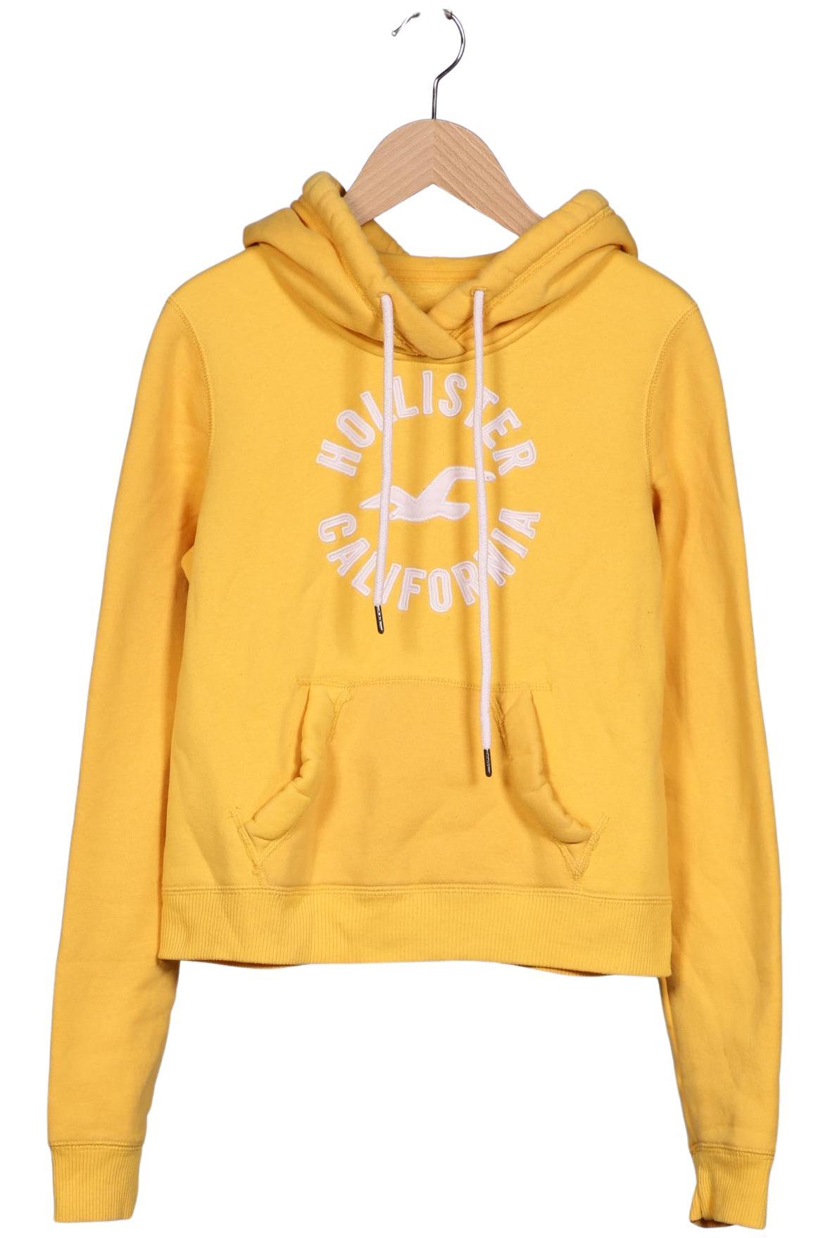 

Hollister Damen Kapuzenpullover, gelb, Gr. 34