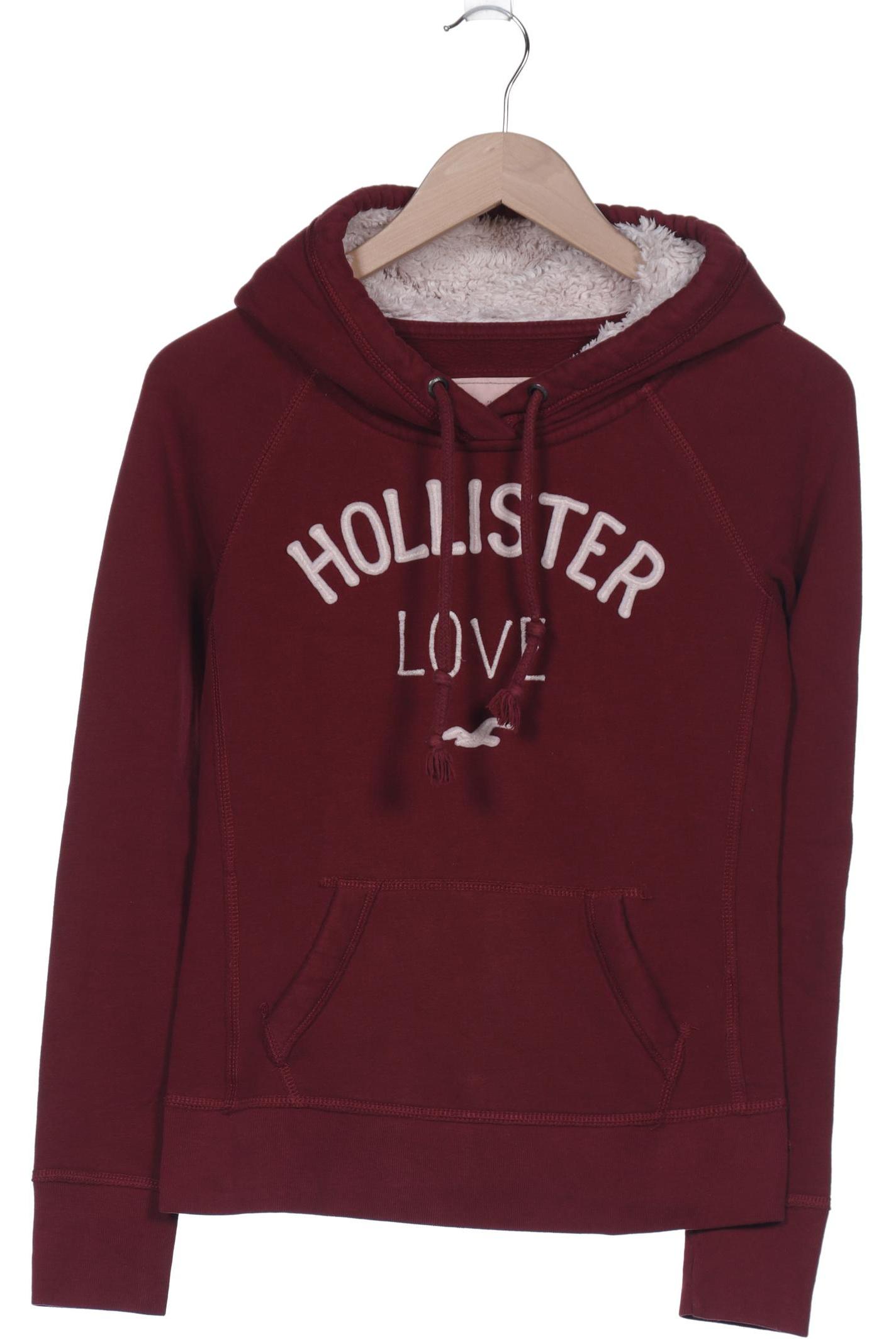 

Hollister Damen Kapuzenpullover, bordeaux