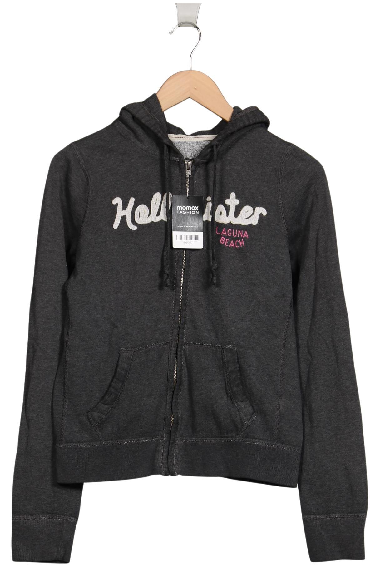 

Hollister Damen Kapuzenpullover, grau, Gr. 42