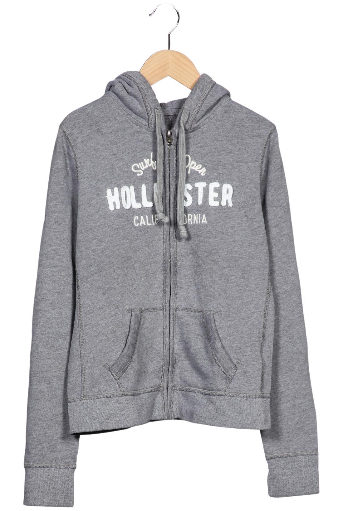 

Hollister Damen Kapuzenpullover, grau, Gr. 42