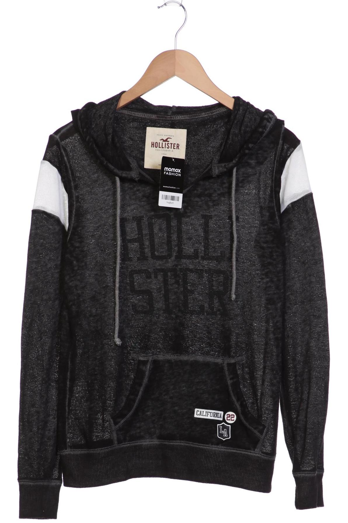 

Hollister Damen Kapuzenpullover, grau, Gr. 34