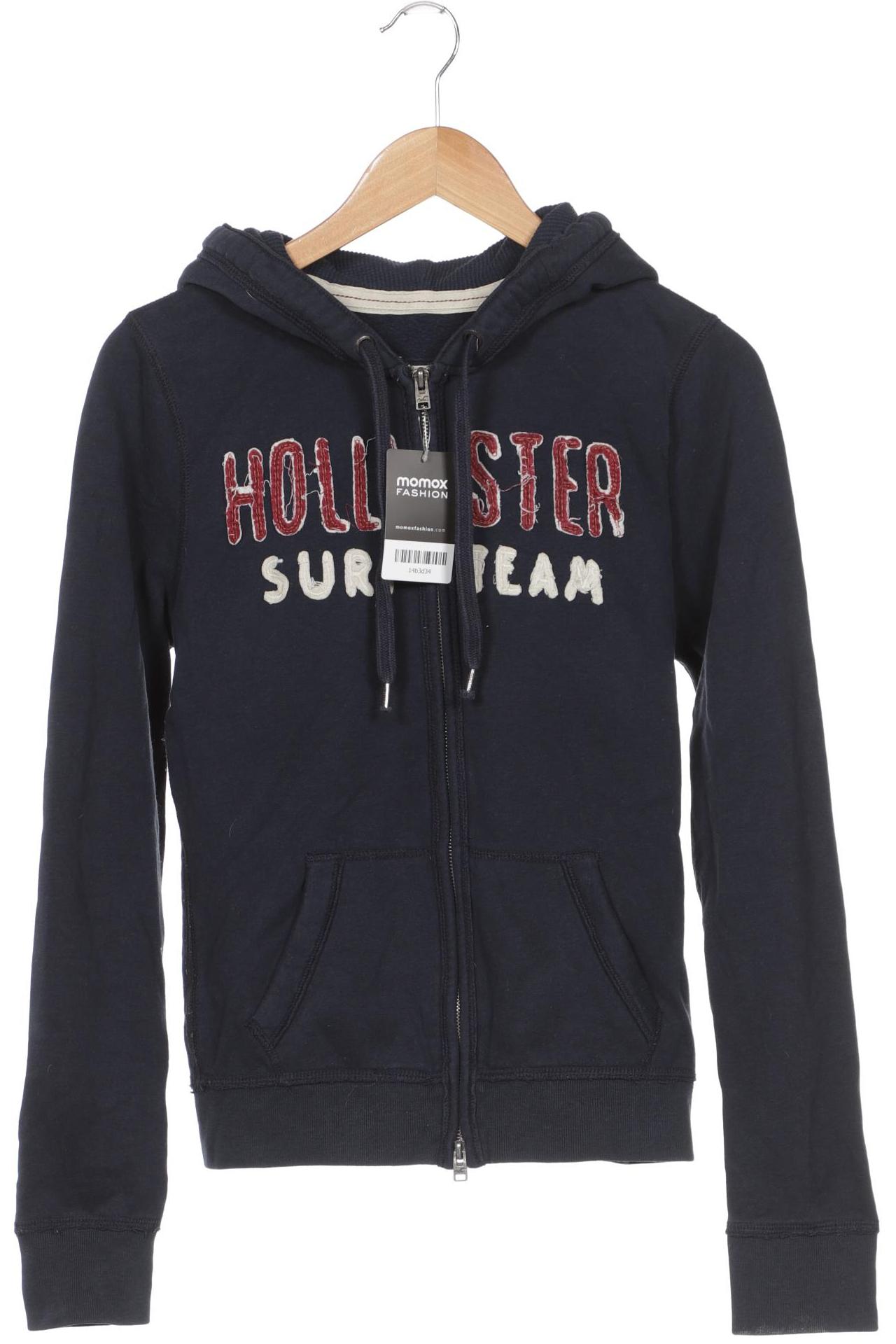 

Hollister Damen Kapuzenpullover, blau, Gr. 42