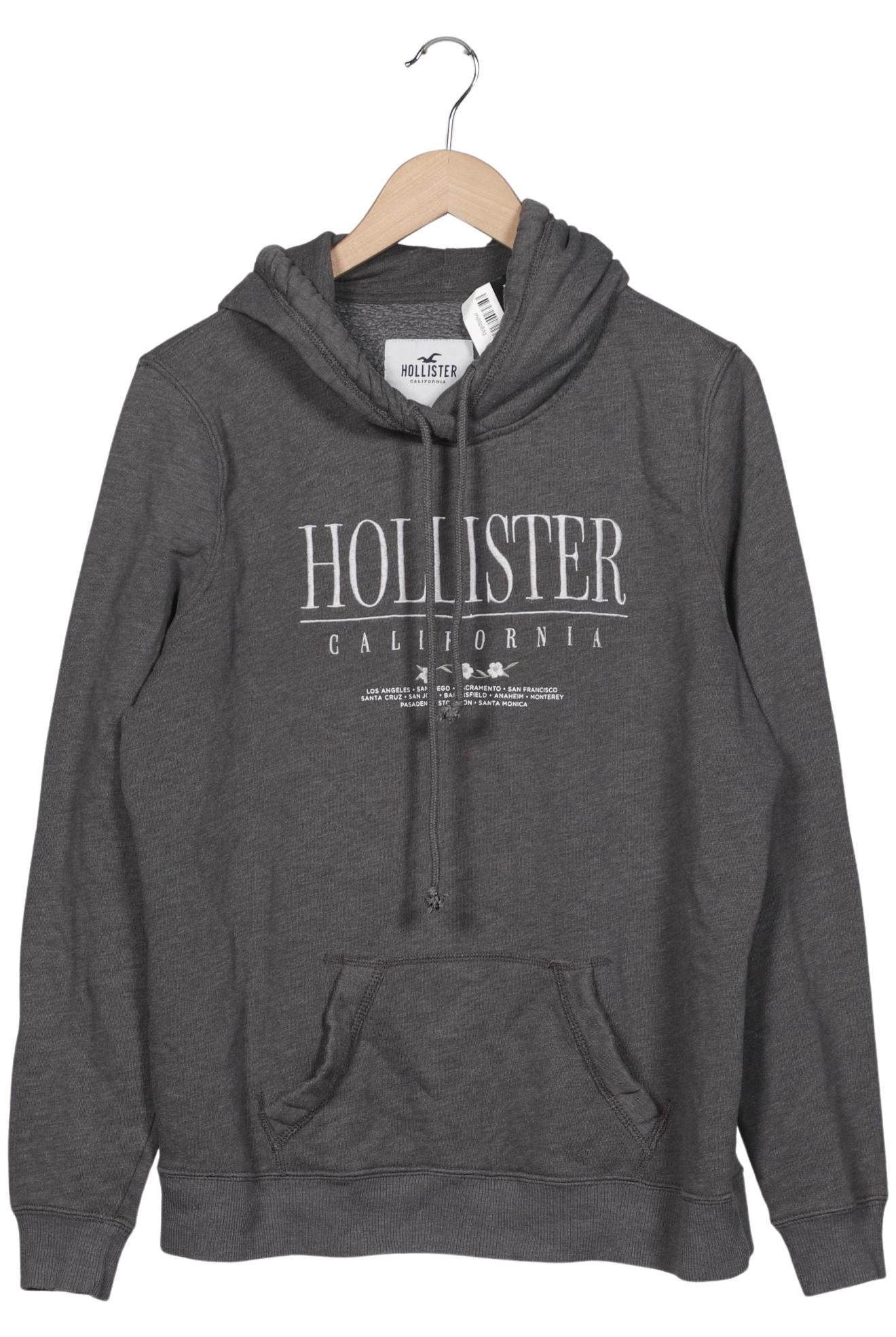 

Hollister Damen Kapuzenpullover, grau, Gr. 44