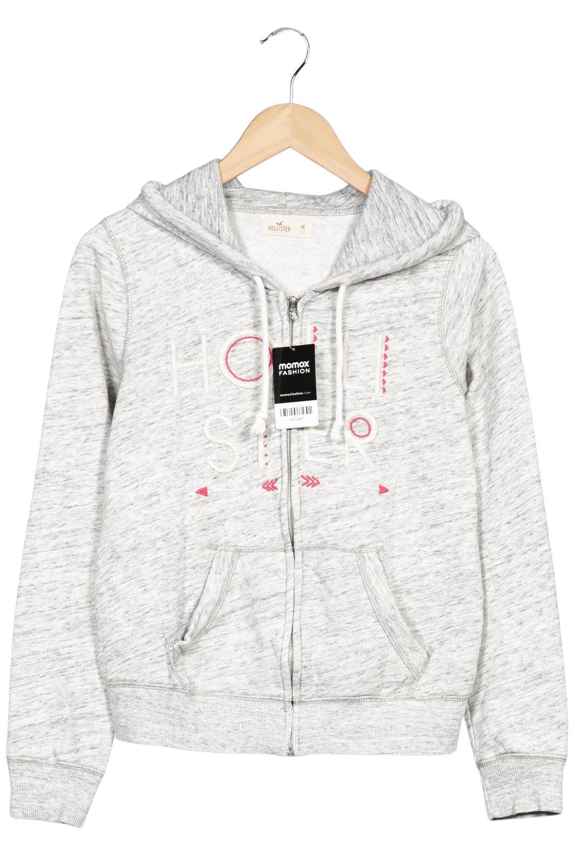 

Hollister Damen Kapuzenpullover, grau, Gr. 38