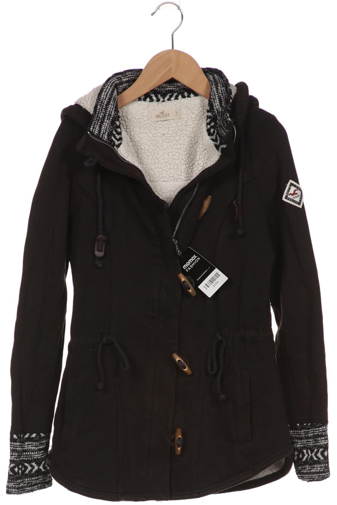 

Hollister Damen Kapuzenpullover, schwarz, Gr. 42