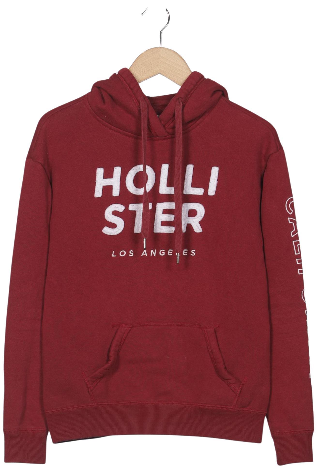 

Hollister Damen Kapuzenpullover, rot, Gr. 34