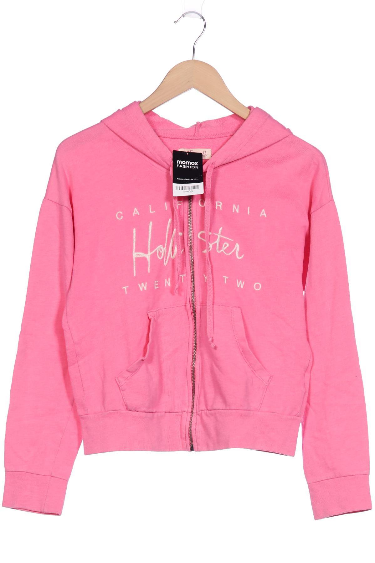 

Hollister Damen Kapuzenpullover, pink, Gr. 34
